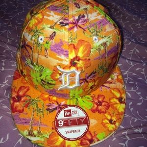 Detroit new era snap back